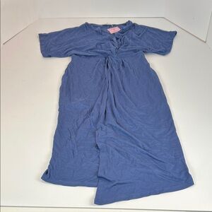 Blue Blush Casual Top